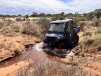 Side by Side Vehicle (SSV) Training - Driving through water