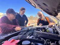 Learning all about 'Under Bonnet' checks and how to look after your 4WD.